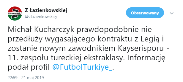 ZAGRANICZNA opcja Michała Kucharczyka